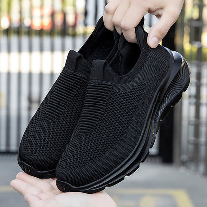Kvinnors Slip-On Sneakers med Elastisk Design 1