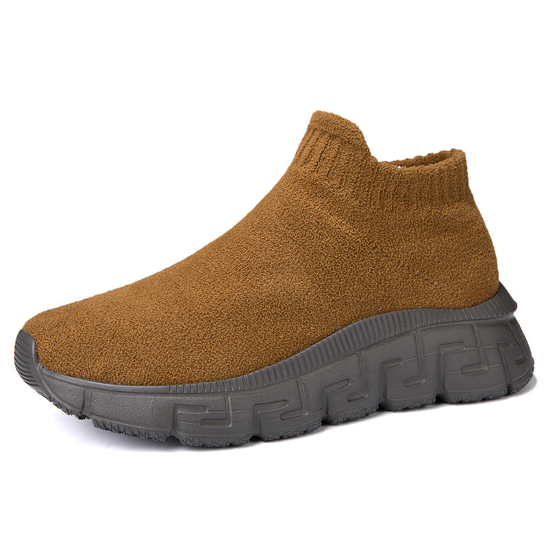 Kvinnors Slip-On Sneakers med Elastisk Topp 6