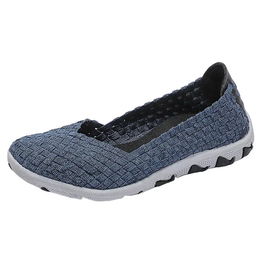 Kvinnors Slip-On Vardagsskor med Elastisk Sula 0