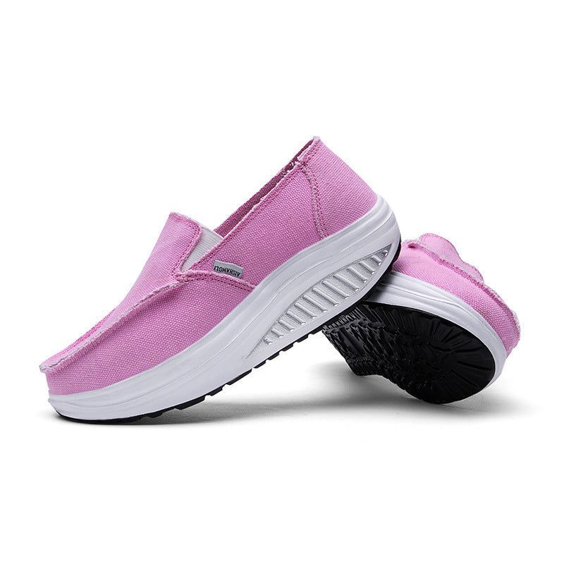 Kvinnors Slip-on Fritidsskor med Flexibel Design 5