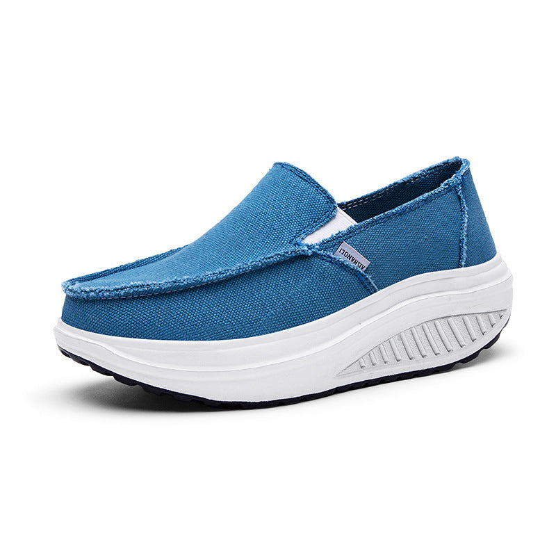 Kvinnors Slip-on Fritidsskor med Flexibel Design 6