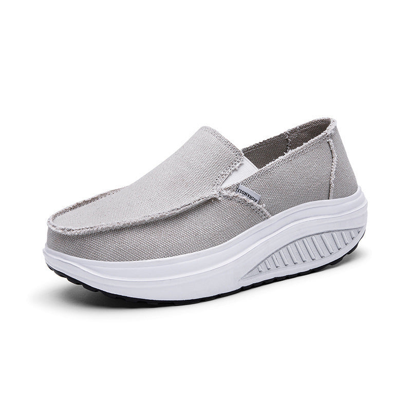 Kvinnors Slip-on Fritidsskor med Flexibel Design 7
