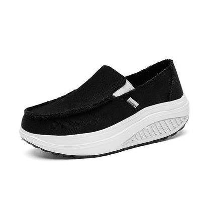 Kvinnors Slip-on Fritidsskor med Flexibel Design 8