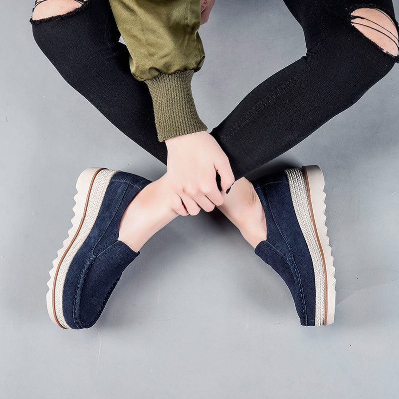 Kvinnors Slip-on Mockasiner med Elegant Design 2