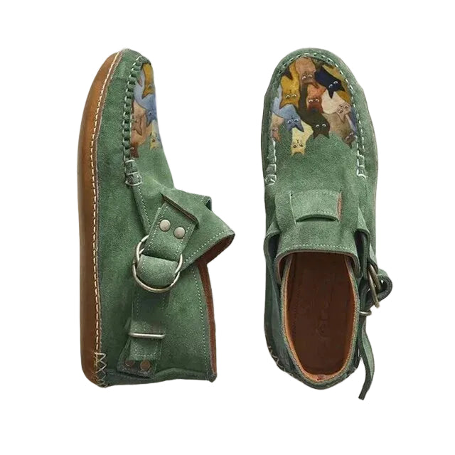 Kvinnors Slip-on Skor Kattdesign Lekfull 1