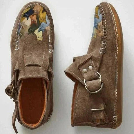 Kvinnors Slip-on Skor Kattdesign Lekfull 5