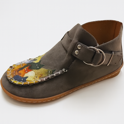 Kvinnors Slip-on Skor Kattdesign Lekfull 7