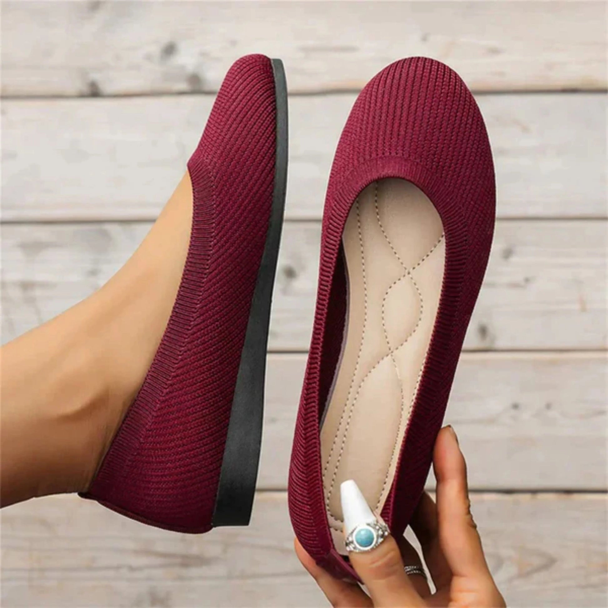 Kvinnors Slip-on Skor för Vardagsbruk 4