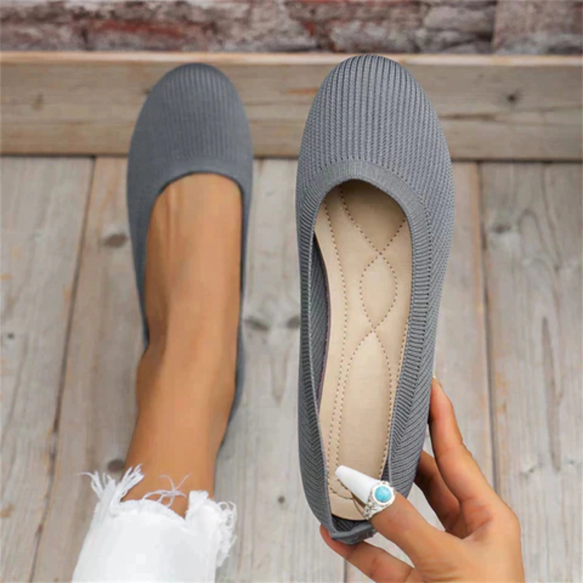 Kvinnors Slip-on Skor för Vardagsbruk 5