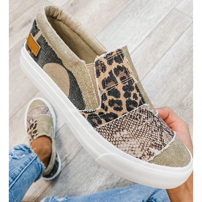 Kvinnors Slip-on Skor med Leopardmönster 5