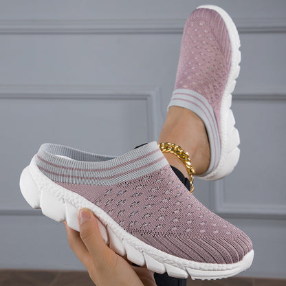 Kvinnors Slip-on Träskor Med Halkfri Sula 3