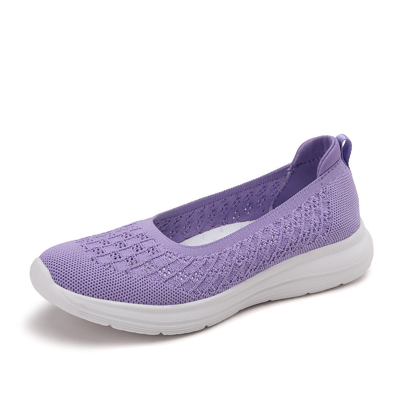 Kvinnors Slip-on Vardagsskor Med Andningsbar Design 7