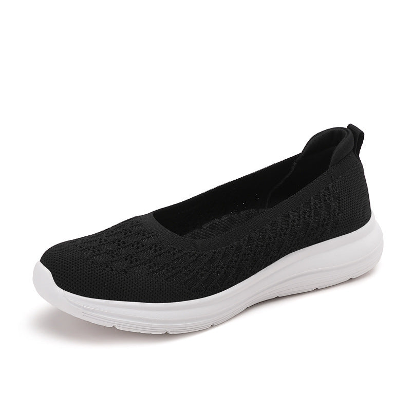 Kvinnors Slip-on Vardagsskor Med Andningsbar Design 8