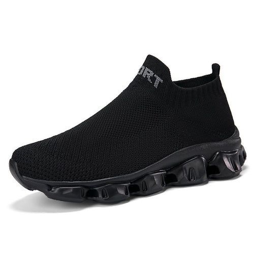 Kvinnors Snabbtorkande Sportsneakers med Elastiskt Skaft 0