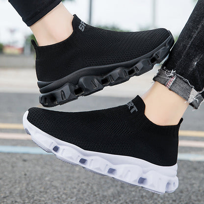 Kvinnors Snabbtorkande Sportsneakers med Elastiskt Skaft 1