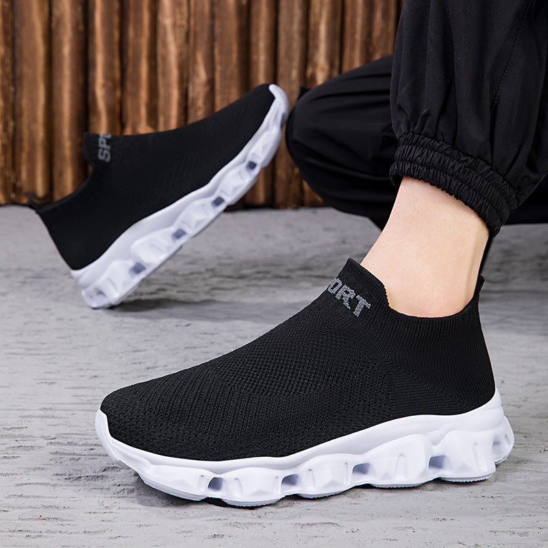 Kvinnors Snabbtorkande Sportsneakers med Elastiskt Skaft 3