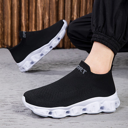 Kvinnors Snabbtorkande Sportsneakers med Elastiskt Skaft 3