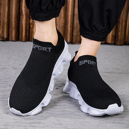 Kvinnors Snabbtorkande Sportsneakers med Elastiskt Skaft 4