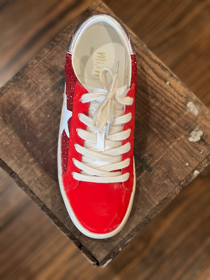 Kvinnors Sneaker Sportig Design Textil 1