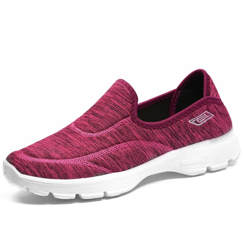 Kvinnors Sneakers Andningsbara Lätta Textil Casual 8