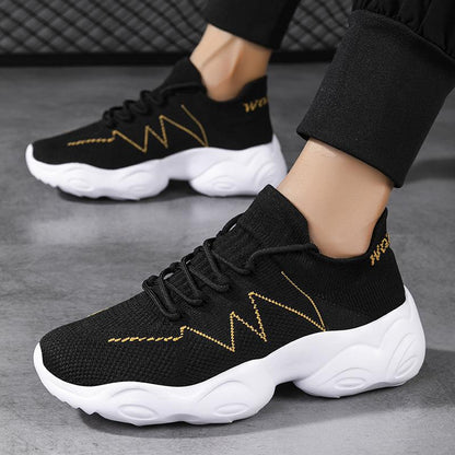 Kvinnors Sneakers Elastiskt Skaft Modern Design 2