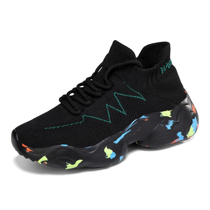 Kvinnors Sneakers Elastiskt Skaft Modern Design 5