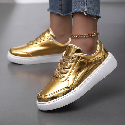 Kvinnors Sneakers Glänsande Stil 3