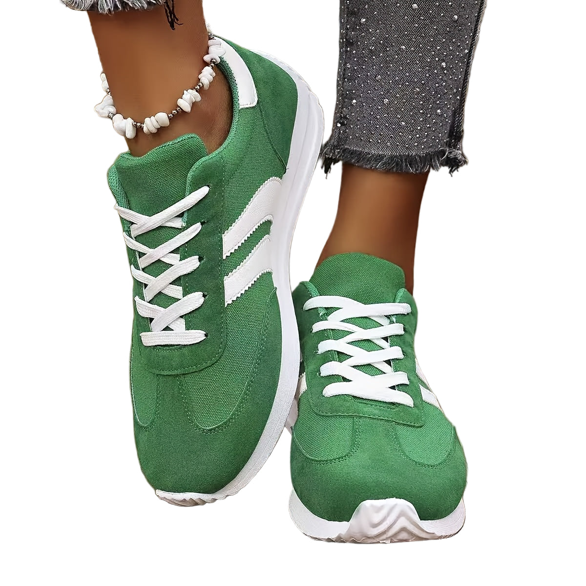 Kvinnors Sneakers Låg Axel Modern Design 0