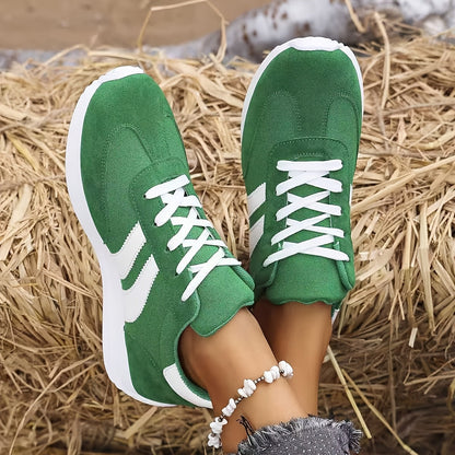 Kvinnors Sneakers Låg Axel Modern Design 4