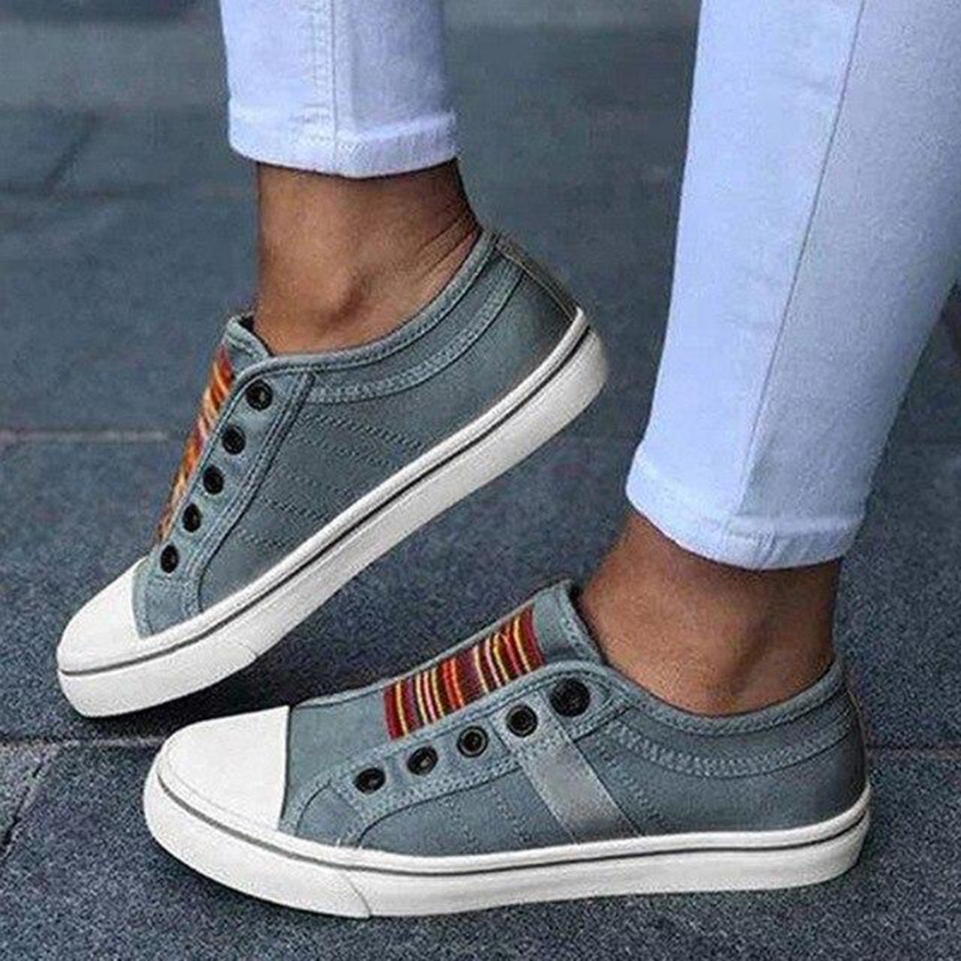 Kvinnors Sneakers Låg Topp Trendig 1