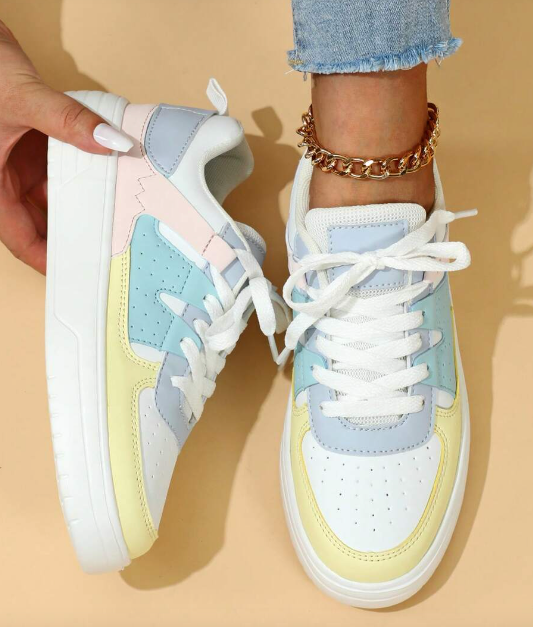 Kvinnors Sneakers Leopardmönster Trendig 0