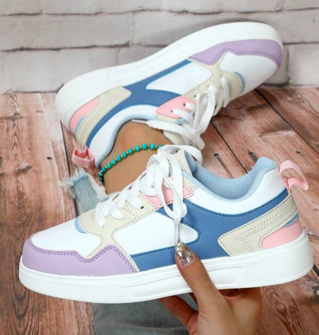 Kvinnors Sneakers Leopardmönster Trendig 10