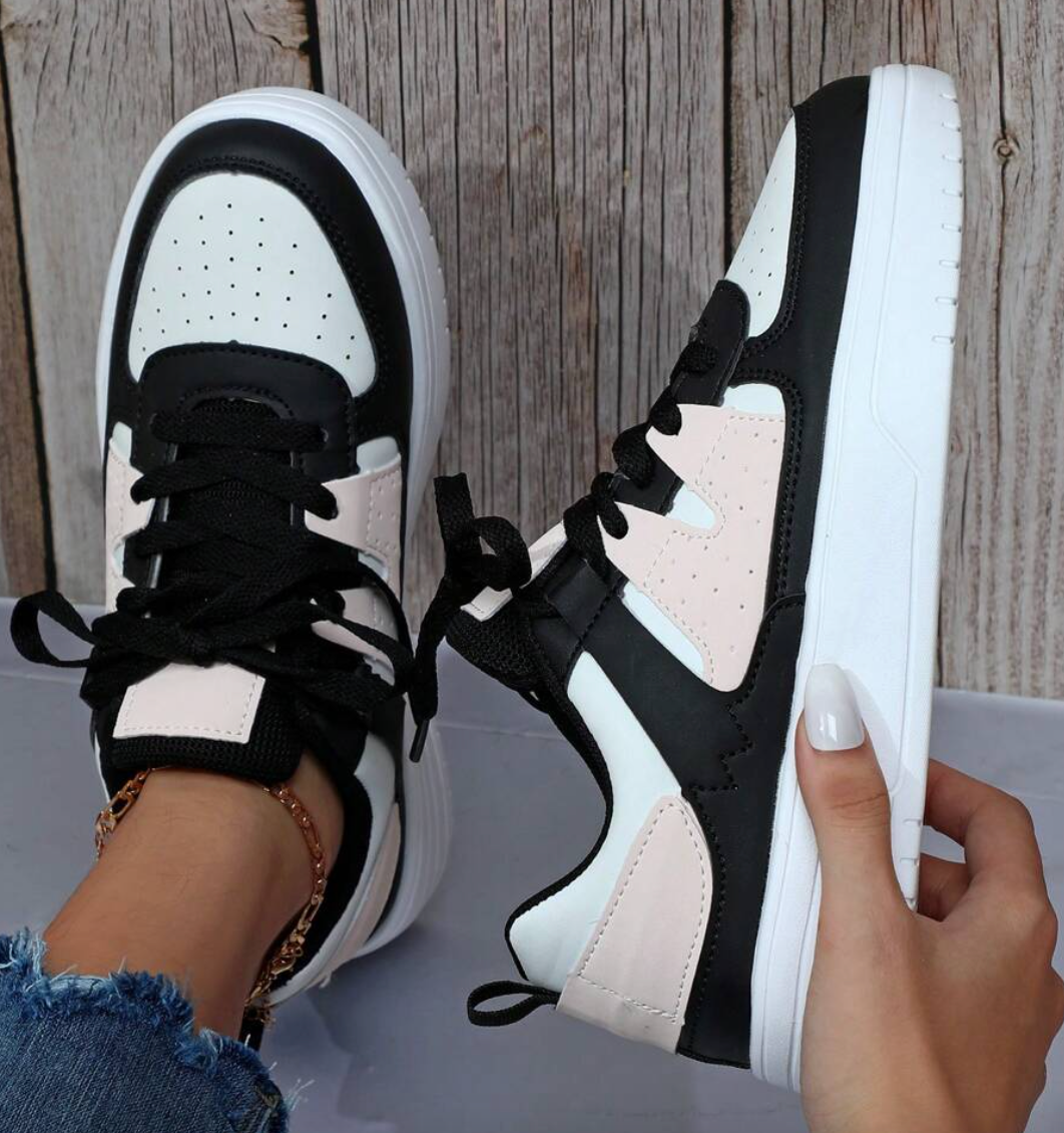Kvinnors Sneakers Leopardmönster Trendig 12