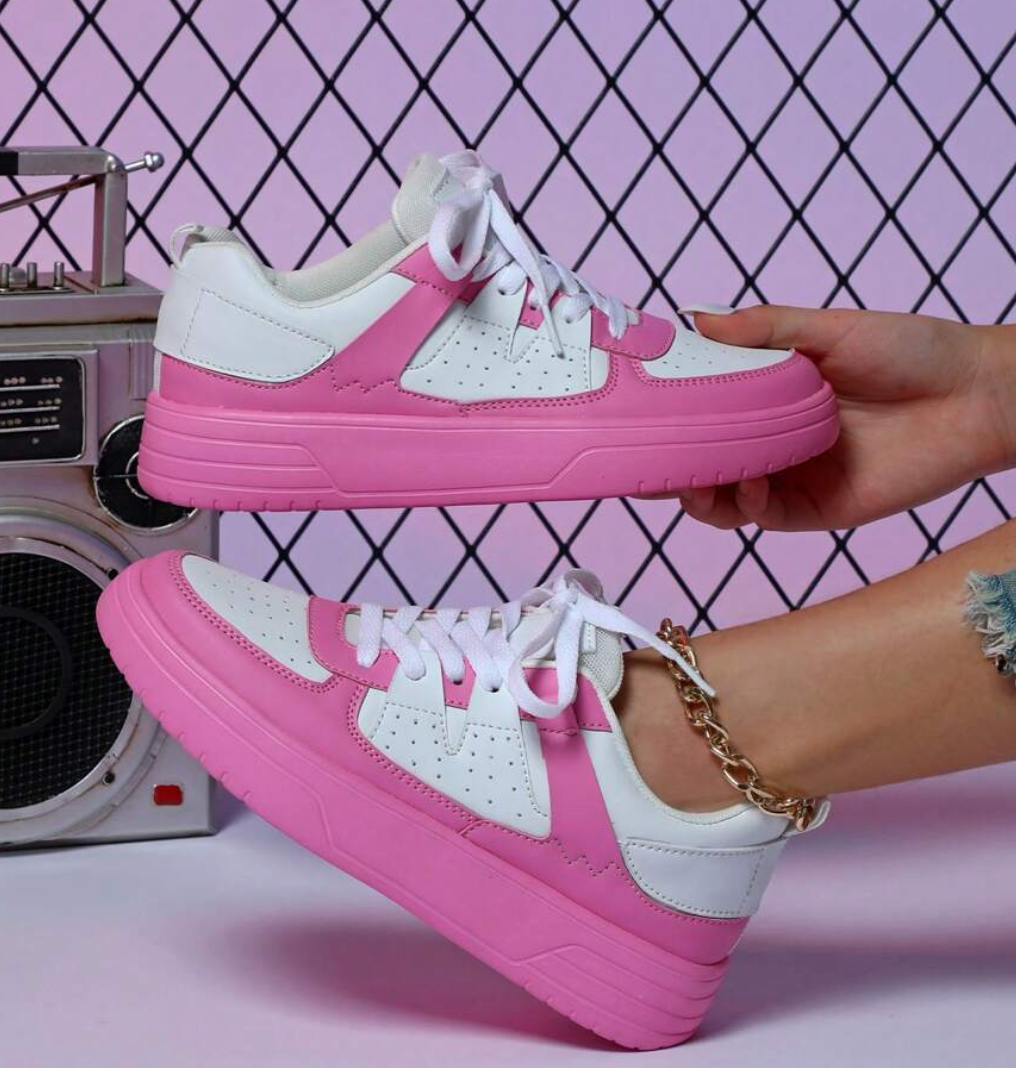 Kvinnors Sneakers Leopardmönster Trendig 9