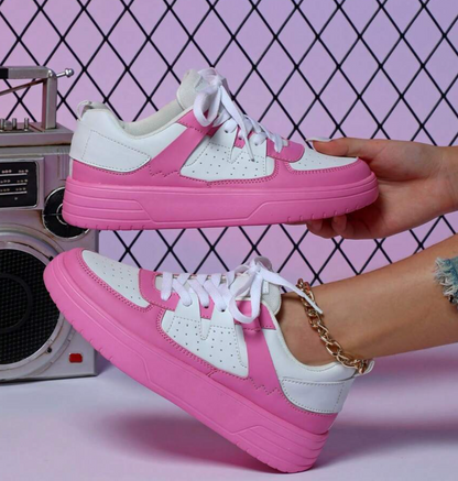 Kvinnors Sneakers Leopardmönster Trendig 9