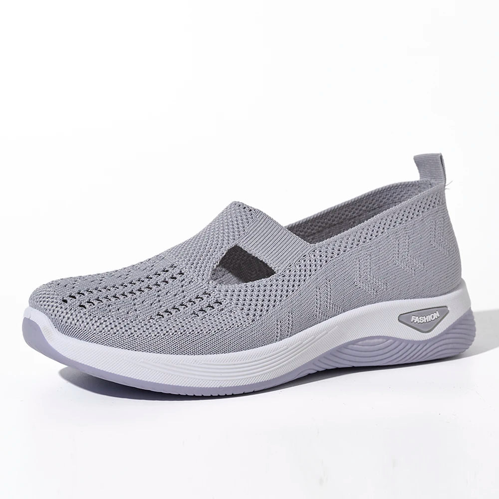 Kvinnors Sneakers Mesh Andningsbara Causal Skor 10
