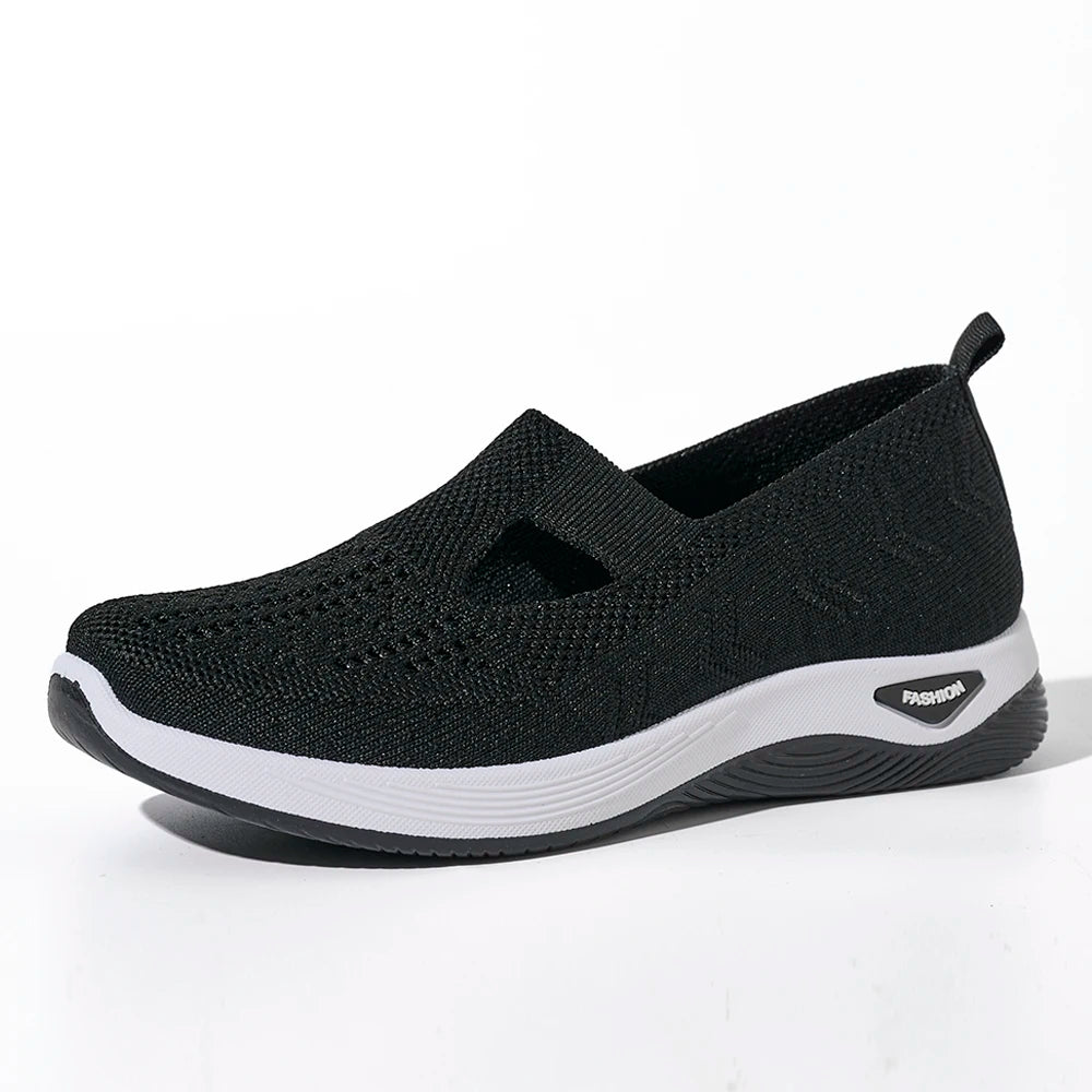 Kvinnors Sneakers Mesh Andningsbara Causal Skor 9