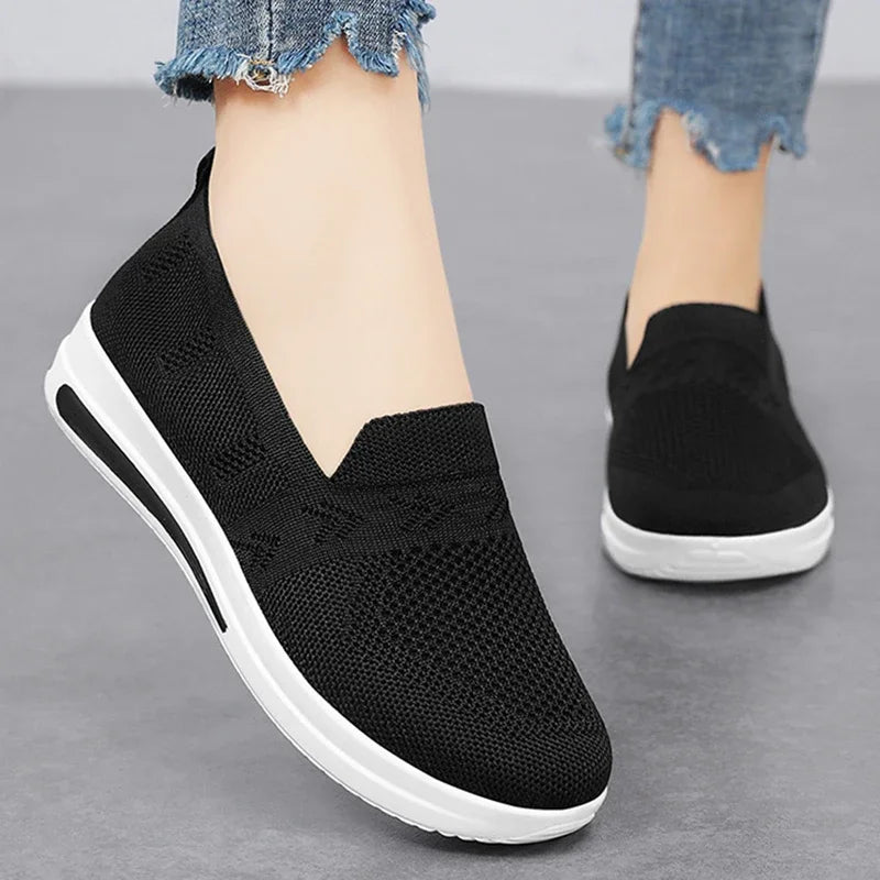 Kvinnors Sneakers Mesh Andningsbara Lätta Skor 4