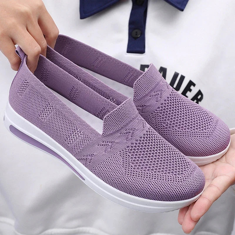 Kvinnors Sneakers Mesh Andningsbara Lätta Skor 5