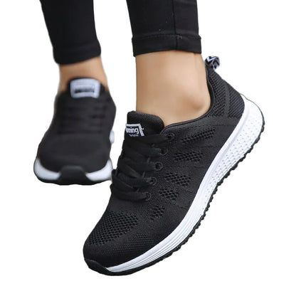 Kvinnors Sneakers Mesh Design för Aktivitet 0