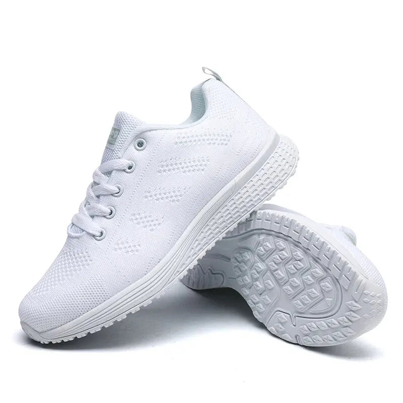 Kvinnors Sneakers Mesh Design för Aktivitet 4