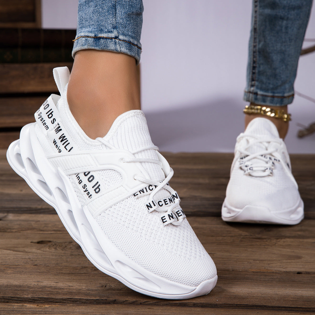 Kvinnors Sneakers Modern Design 0