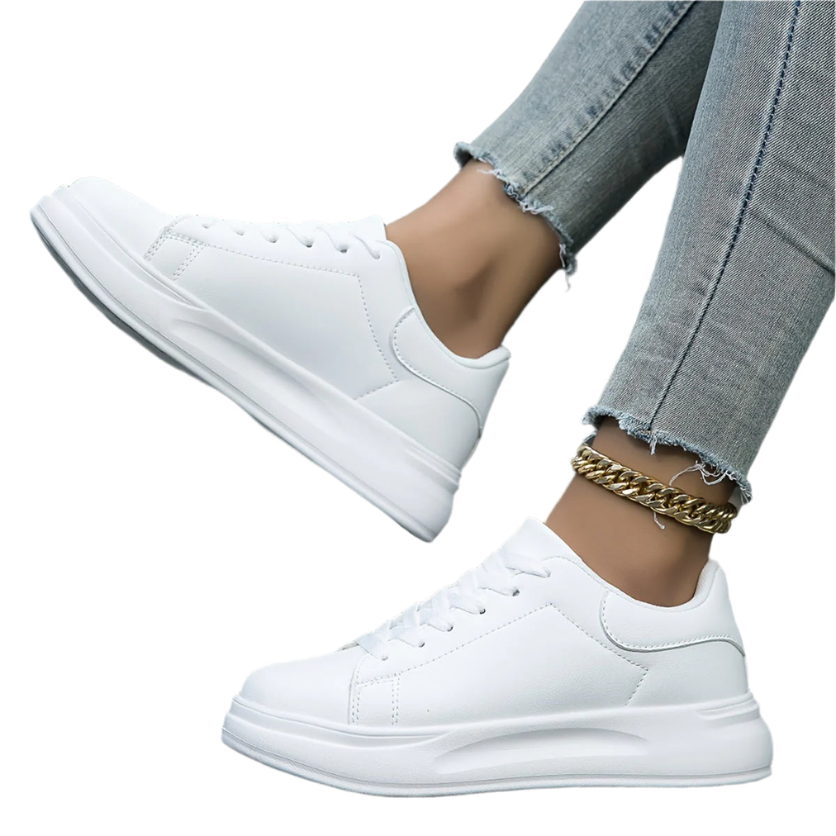 Kvinnors Sneakers Ortopedisk Stil Komfort 0