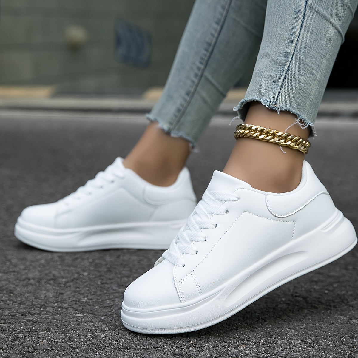 Kvinnors Sneakers Ortopedisk Stil Komfort 3