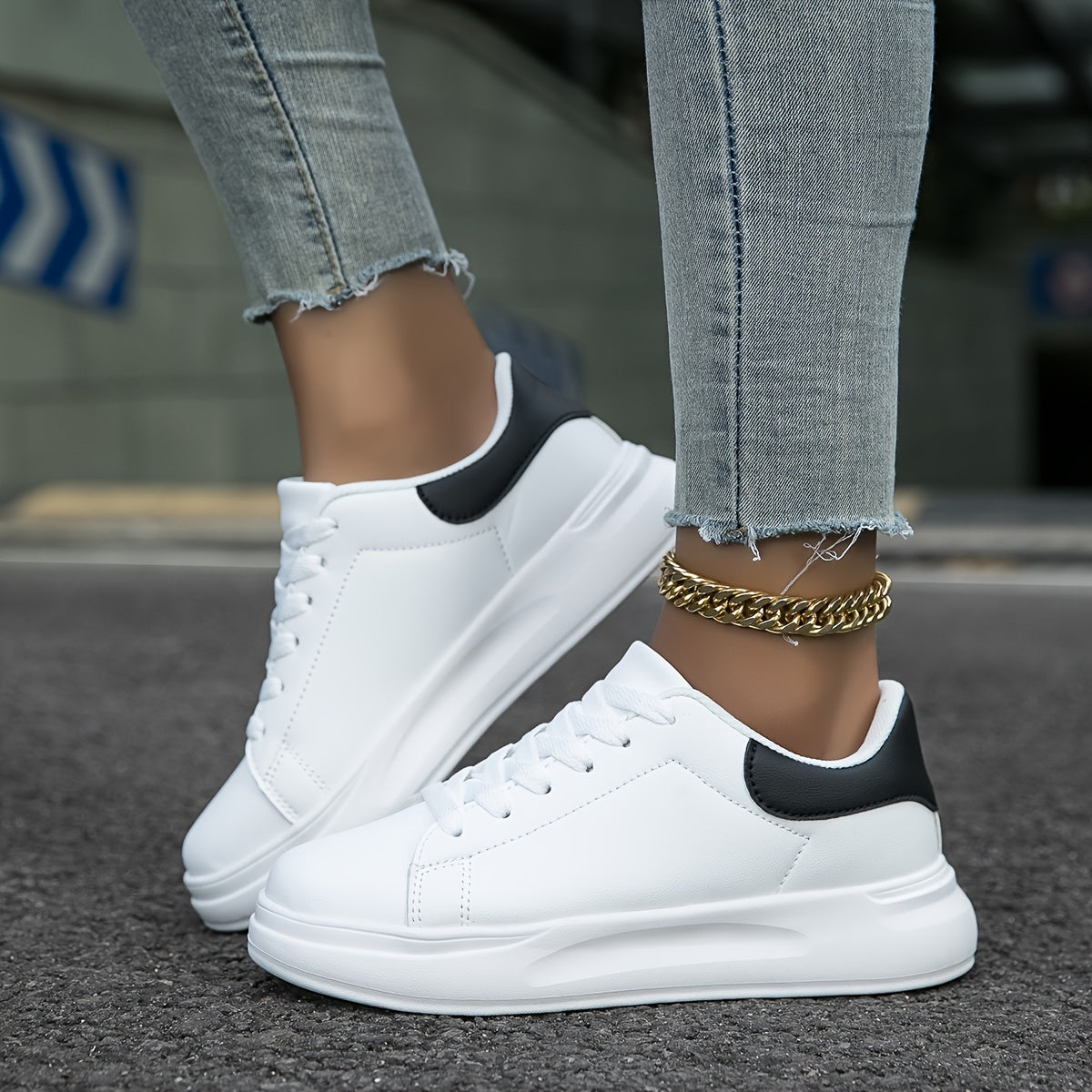 Kvinnors Sneakers Ortopedisk Stil Komfort 4