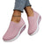 Kvinnors Sneakers Plattform Andningsbart Tyg 0