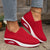 Kvinnors Sneakers Plattform Andningsbart Tyg 7