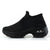 Kvinnors Sneakers Plattform Textil Syntet 0
