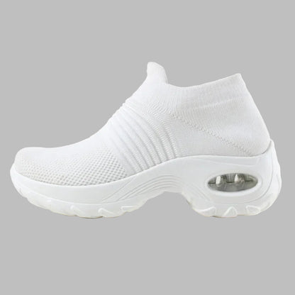 Kvinnors Sneakers Plattform Textil Syntet 1