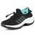 Kvinnors Sneakers Plattform Vit Svart Röd 9